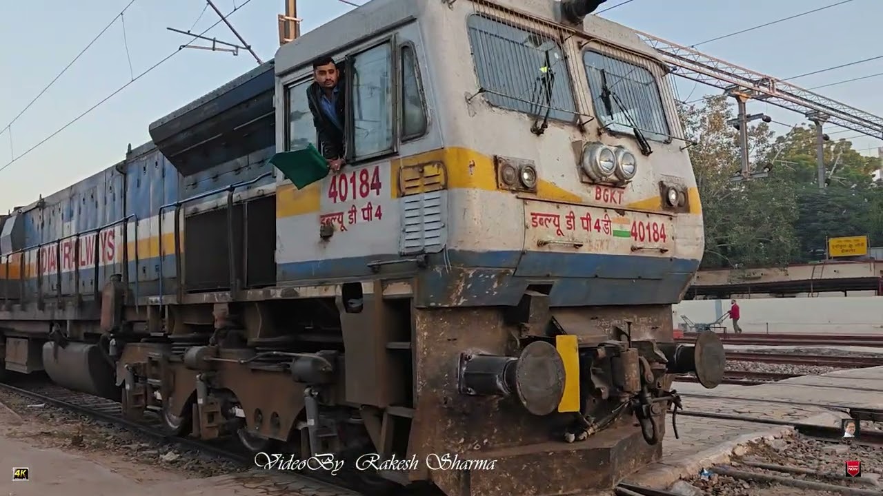 Brand New LHB Coaches allotted to Train 20475  Bikaner  Miraj Jn