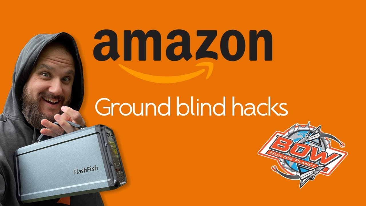AMAZON SHOPPING - Ground Blind Accessories HACKS