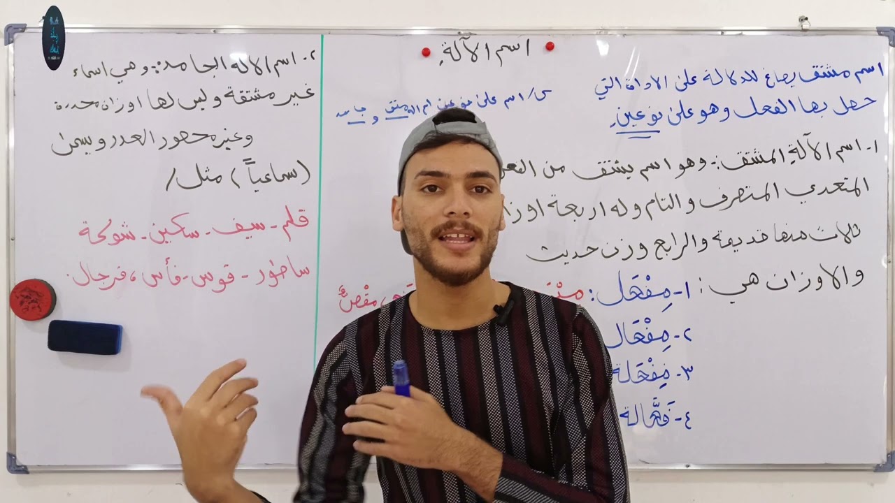 اسم الالة للصف الثالث المتوسط