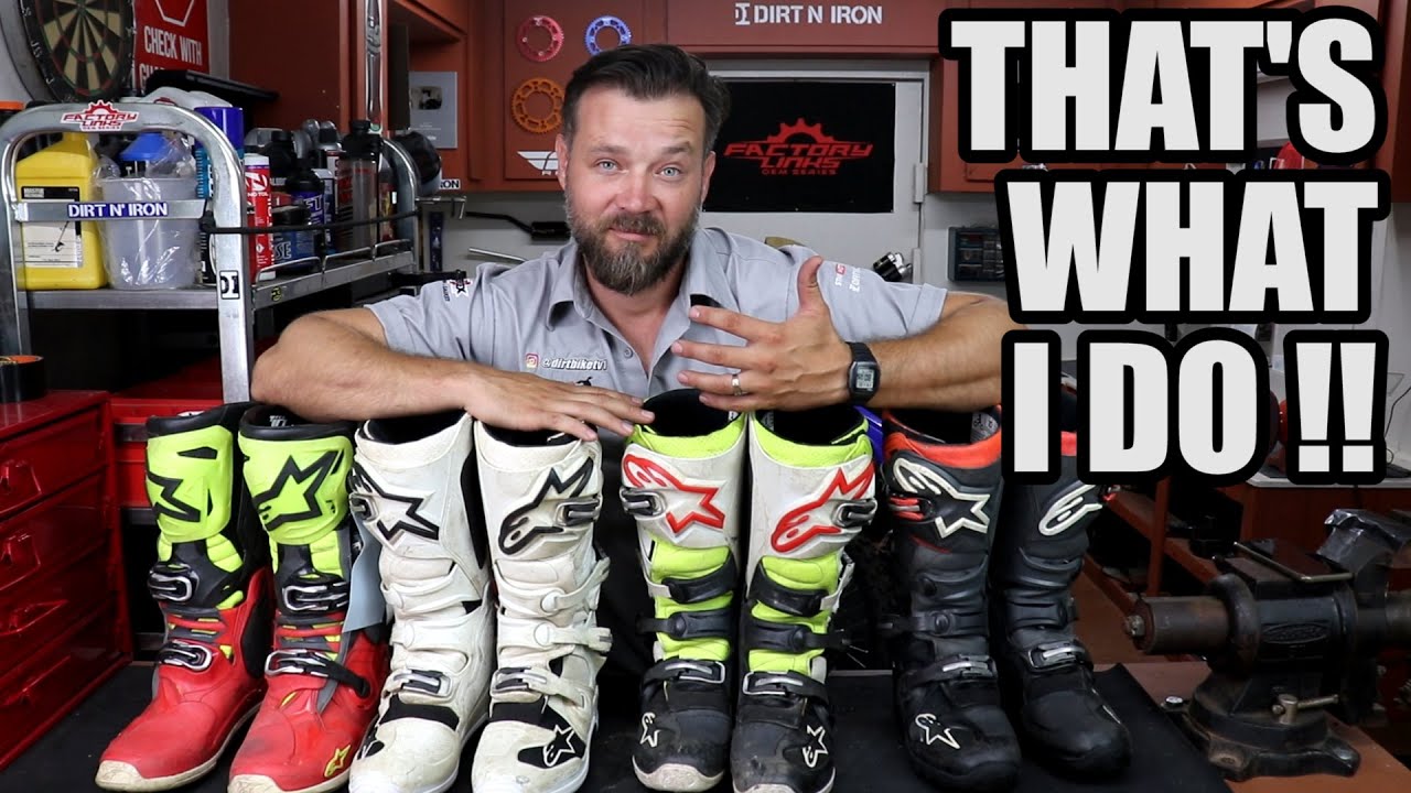 How to save money on a dirt bike boots