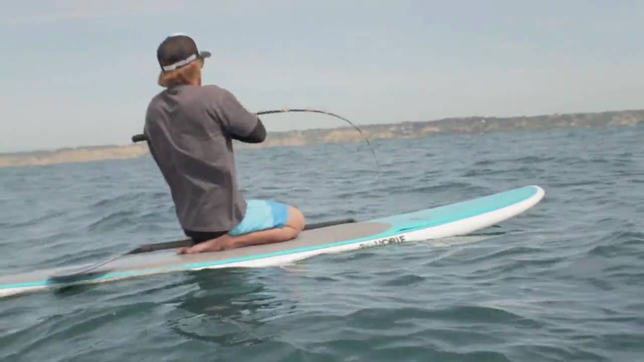 Thresher Shark Fishing off a Hobie Stand Up Paddle Board HD
