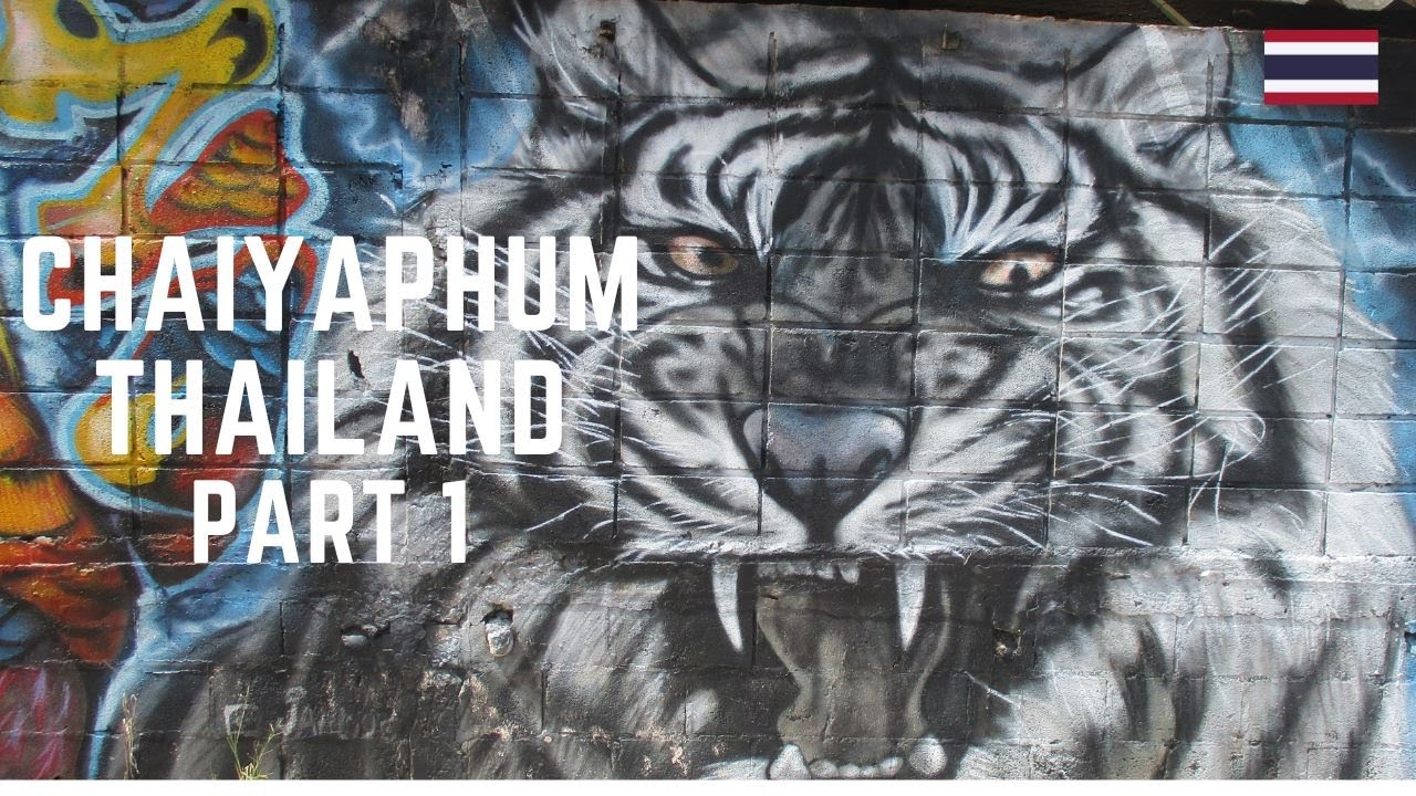 Chaiyaphum Thailand Part 1! ชัยภูมิไทยแลนด์ ตอนที่ 1! Walking Around Town! 🇹🇭