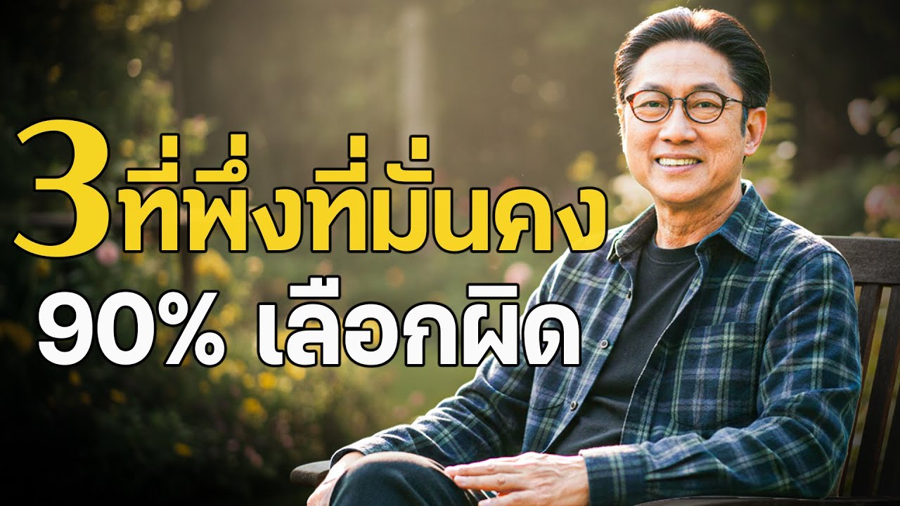 3 ที่พึ่งในวัยชรา ที่คนแก่กว่า 90% เลือกผิด จนต้องเสียใจทั้งชีวิต