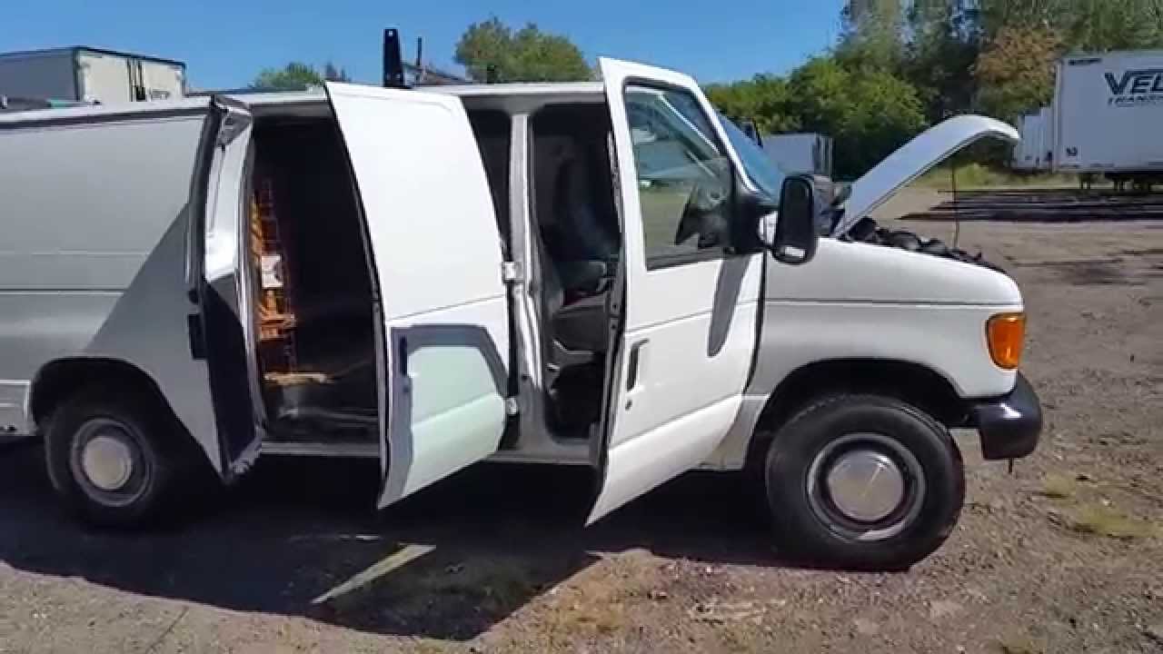 FORD SUPERDUTY 1 TON E350 WORK VAN