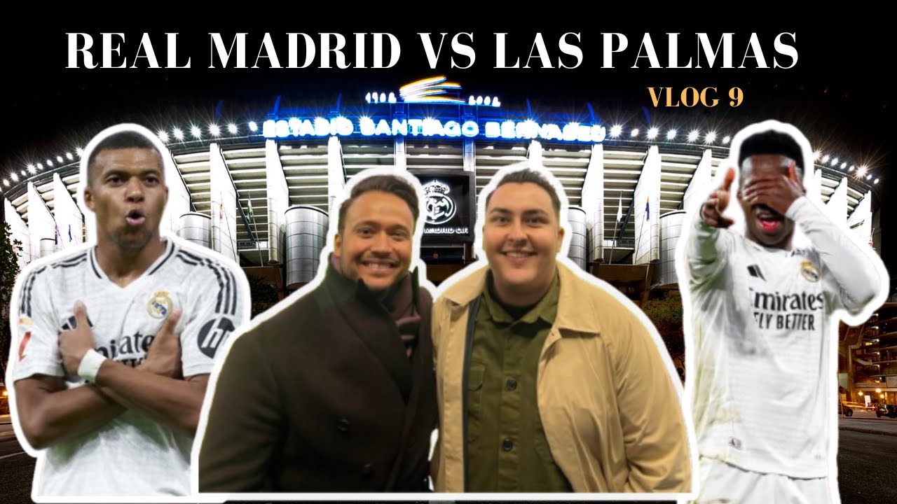 Epic Real Madrid Match & Our Journey Back Home | تماشا مسابقه فوتبال، غذا خوب و برگشت | Vlog 9