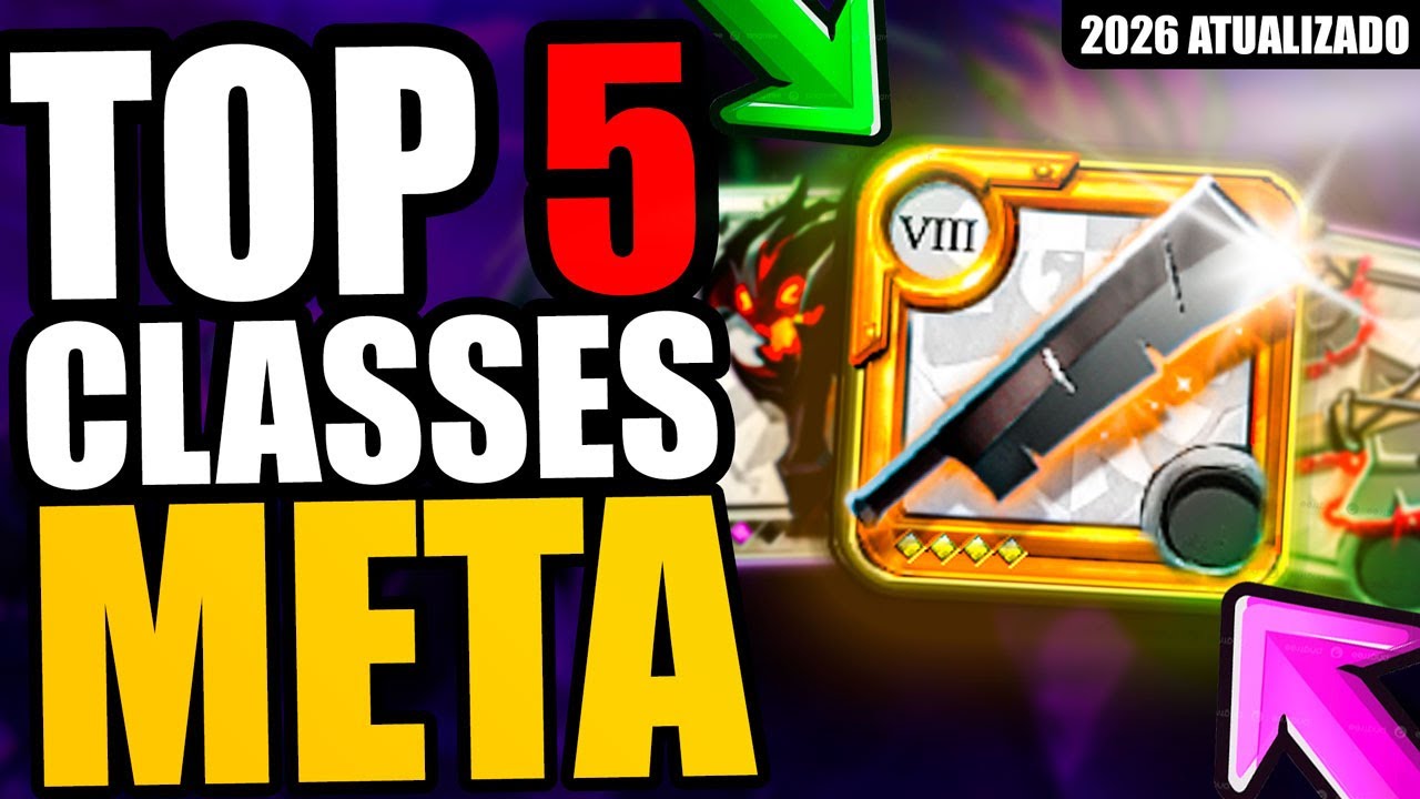 🔥 TOP 5 CLASSES META no Albion Online (Atualizado 2026)