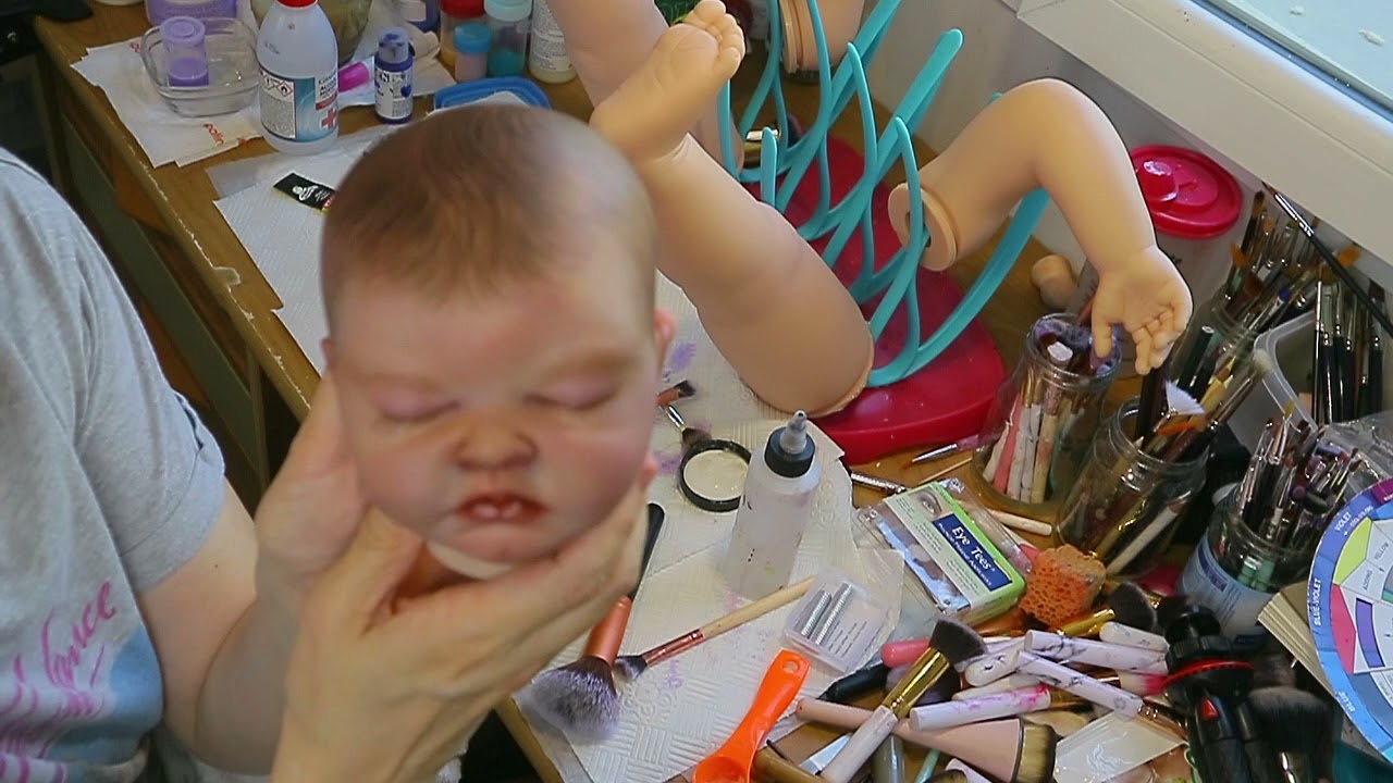 Painting Madeline Reborn air dry painting tutorial part I (again) + Exciting news!