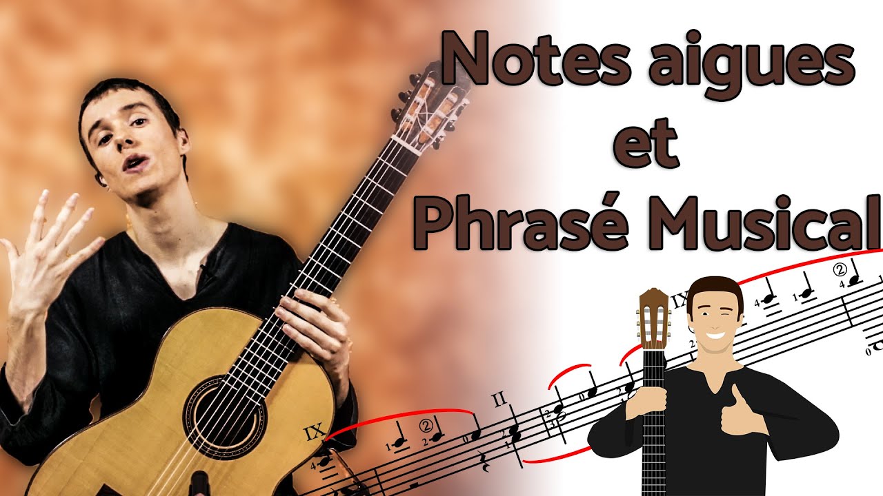 Une ETUDE pour développer le PHRASÉ MUSICAL, et apprendre les NOTES AIGUES !