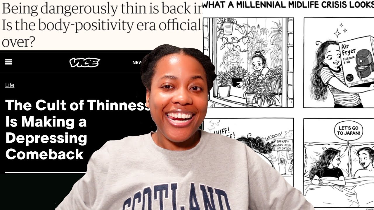 MILLENNIALS IN CRISIS: Running marathons, 2000s thinness coming back...oh we're doomed