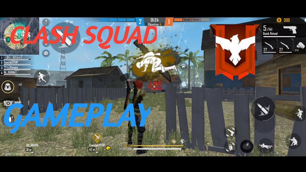 clash squad ranked with awm and desert eagle #opgameplay #ytblogs