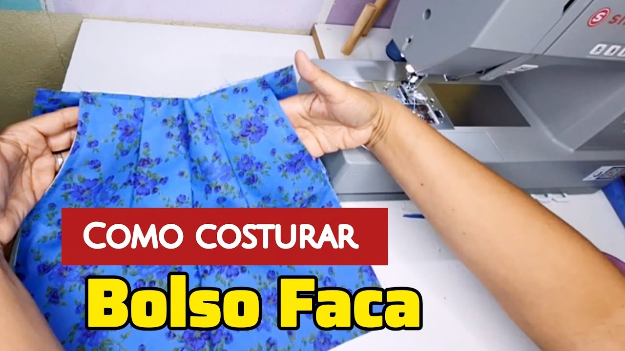 COSTURA DE BOLSO FACA 