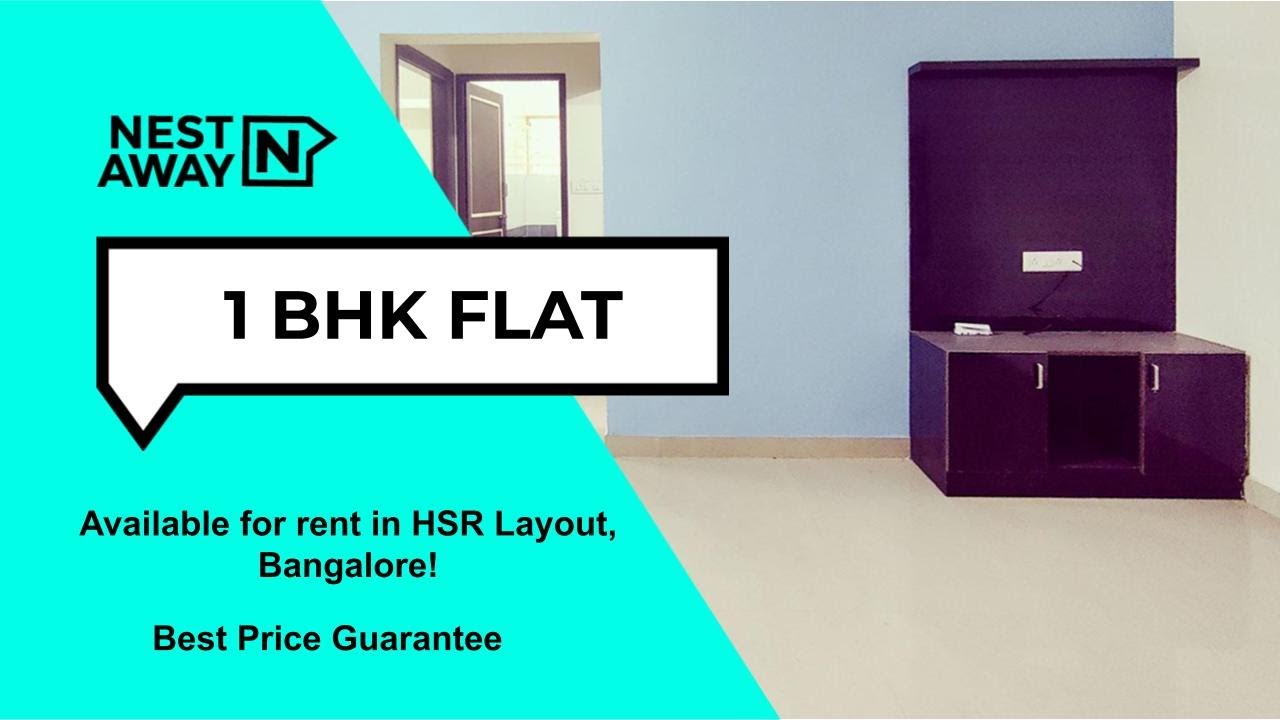 1 BHK Flat for rent in Bangalore | Somasundarapalya | HSR Layout | 2-months Security Deposit