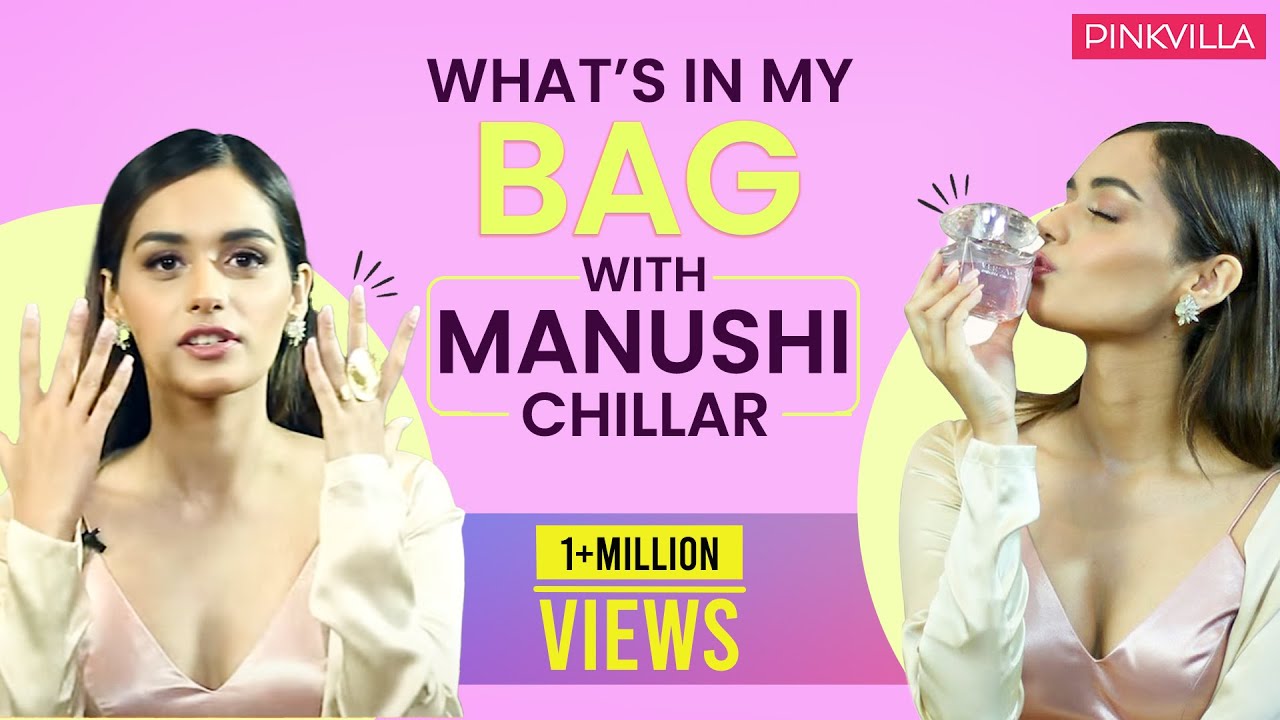 Manushi Chhillar: What's in my makeup bag | Bollywood | Pinkvilla | Fashion