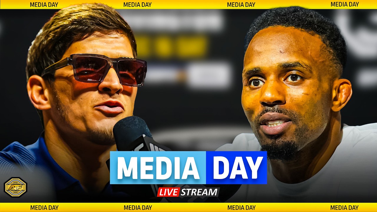UFC London Media Day: Evloev vs Murphy Live Stream