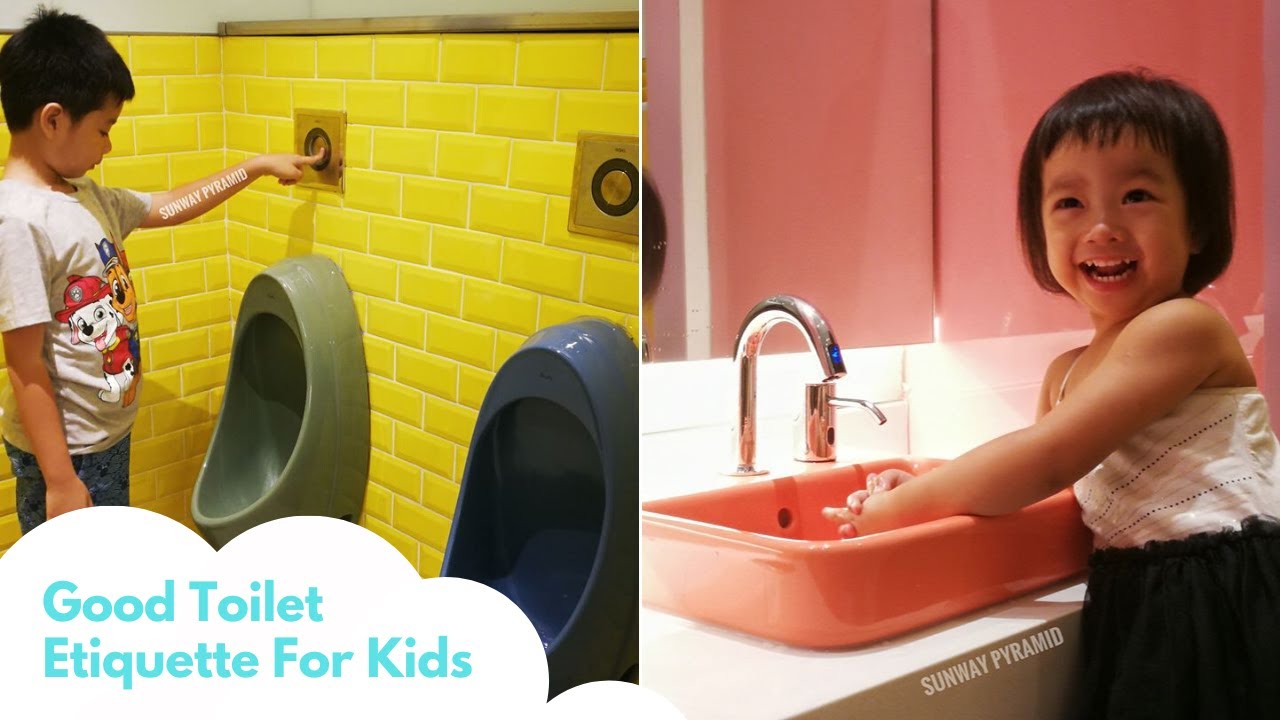 Teaching Kids Proper Toilet Etiquette