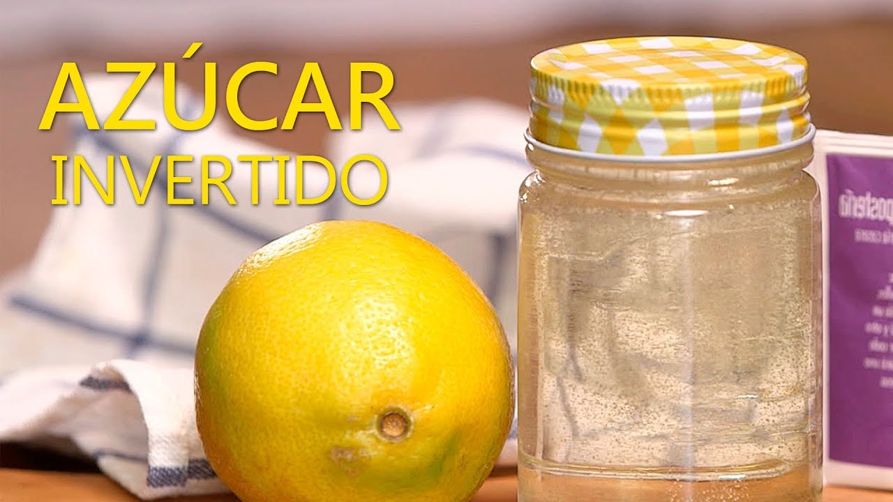 Cómo hacer AZÚCAR INVERTIDO para helados y repostería