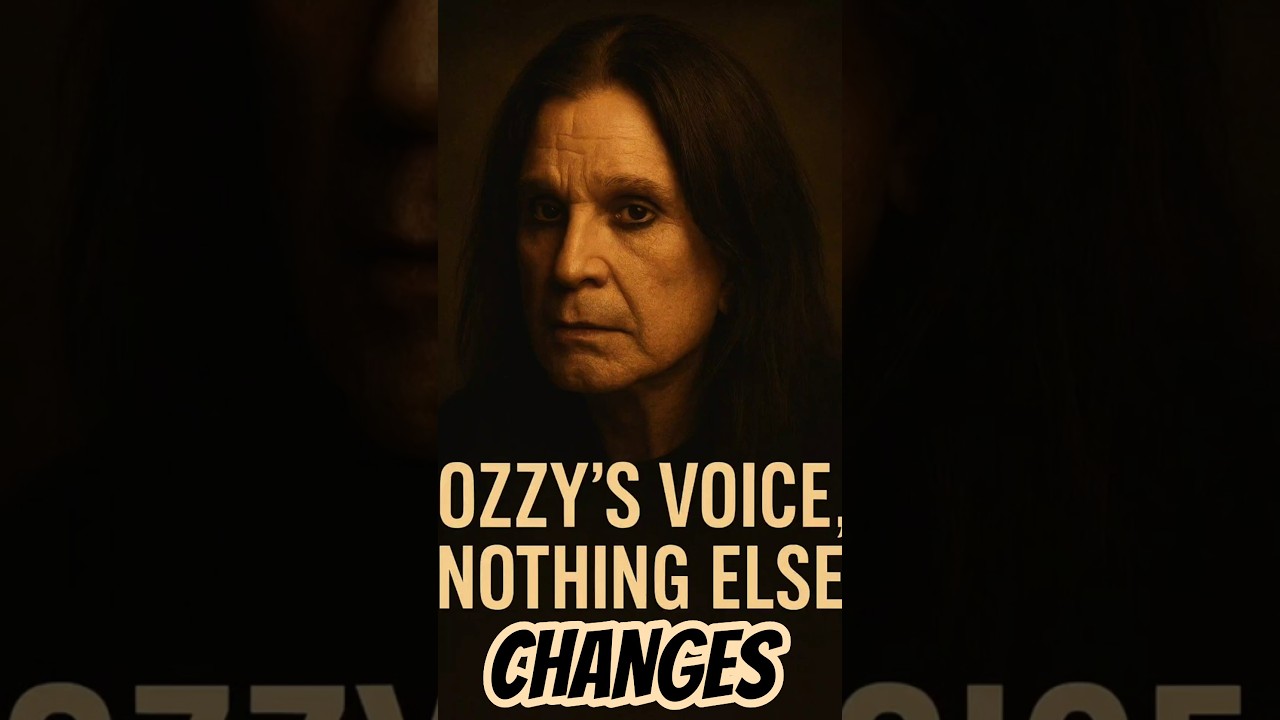 Ozzy Osbourne &ndash; Changes | Raw & Untouched Voice Only #acapella #rock #classic #music #metal