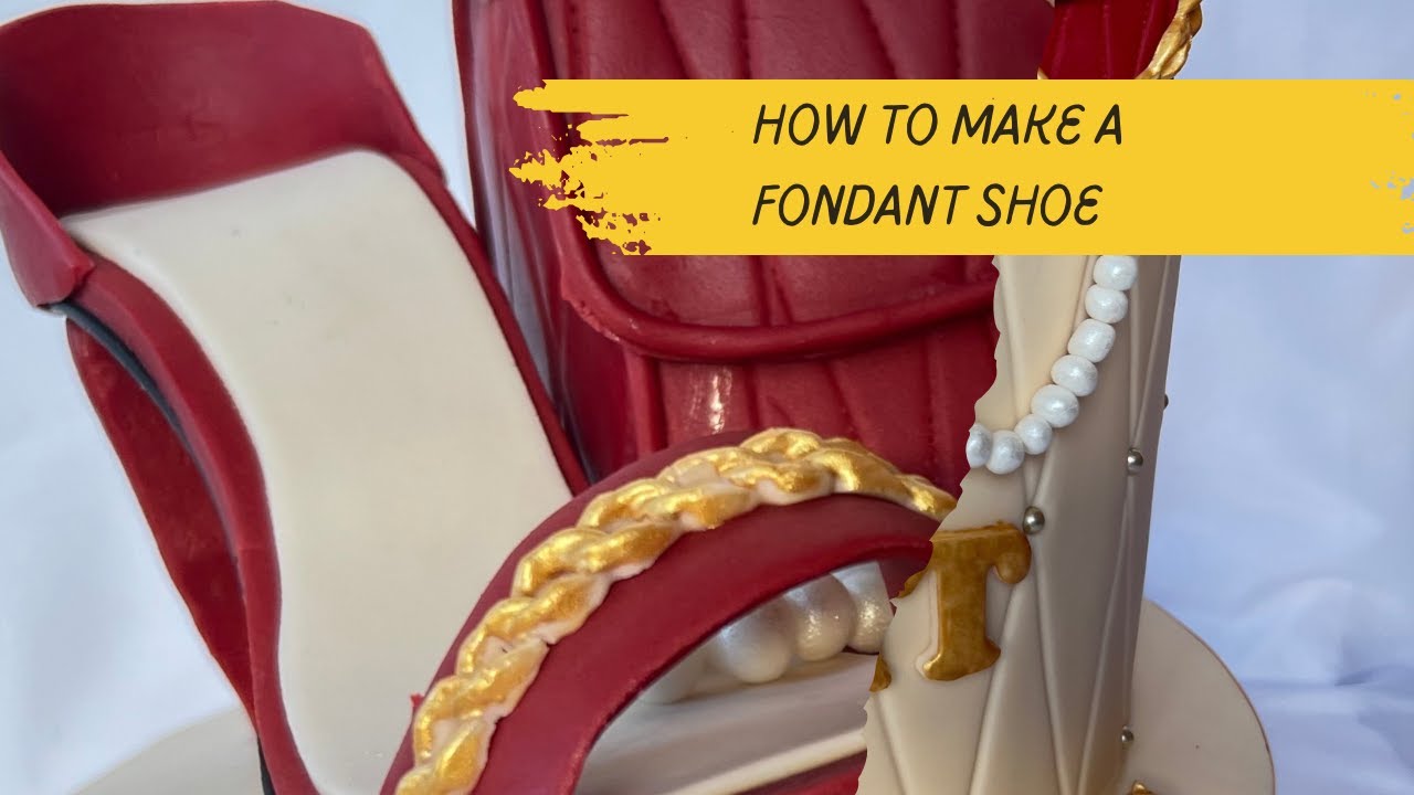 Moulding a Fondant Shoe