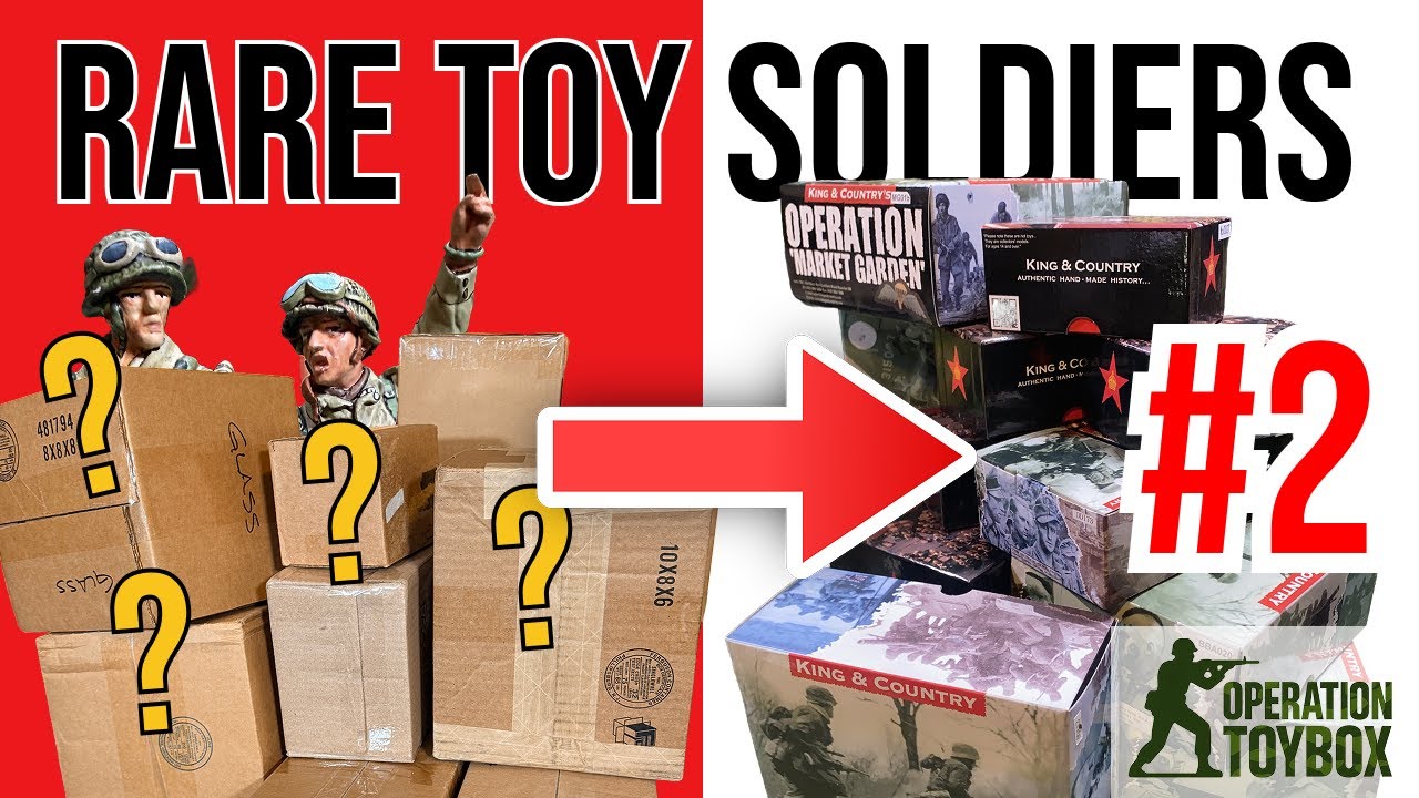 Unboxing Ultra Rare K&C Schwimmwagen (FJ001) + Rare, Spanish-Made Toy Soldiers Showcase