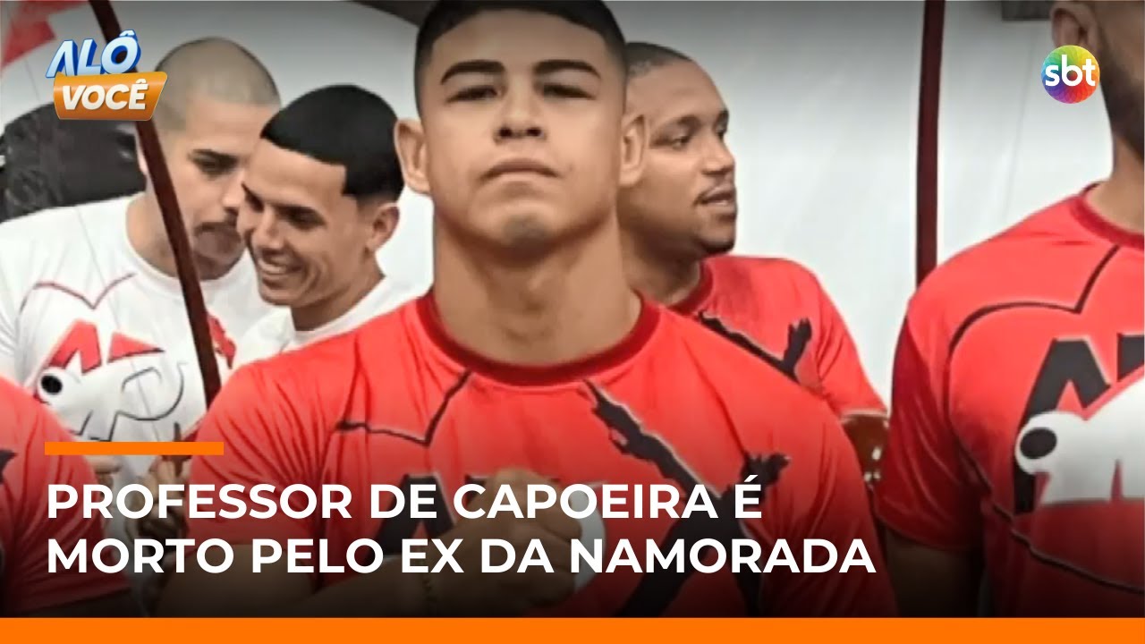 Professor de capoeira é morto ao sair de academia; ex da namorada é preso | #AloVoce