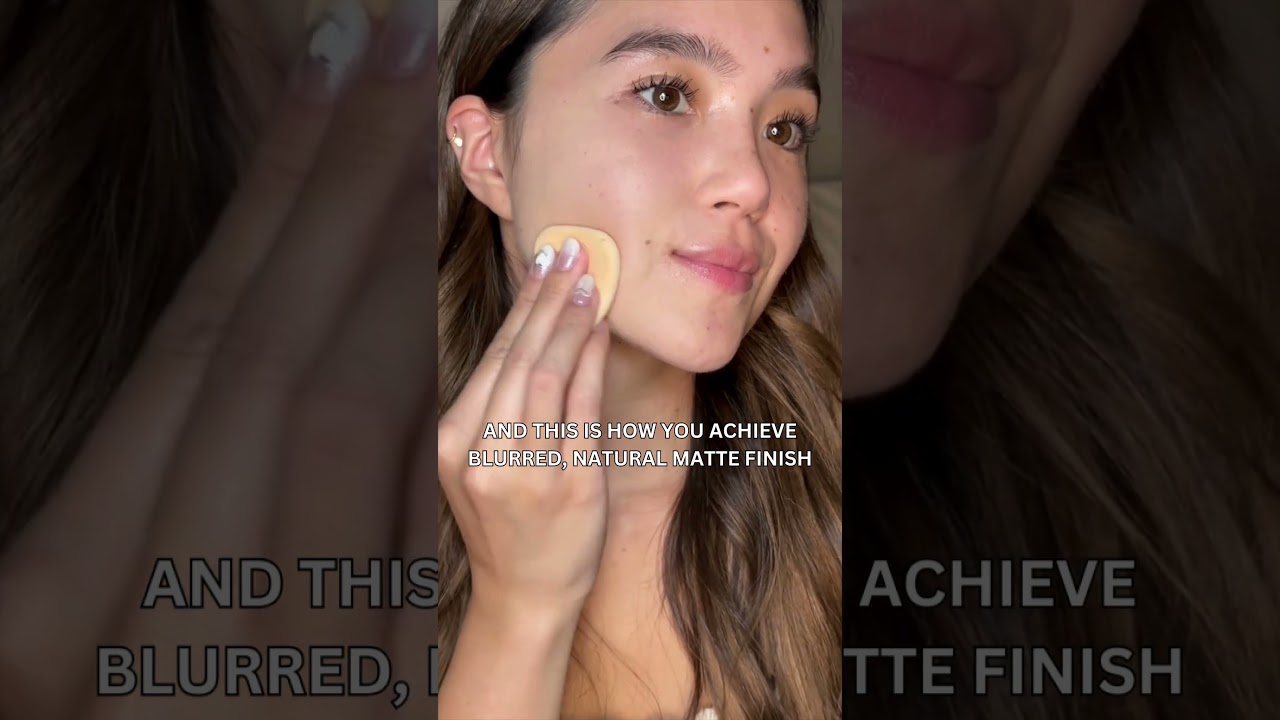 The secret to Gloss Film Powder Foundation's perfecting coverage 🔓 #foundation #powder #hollywood