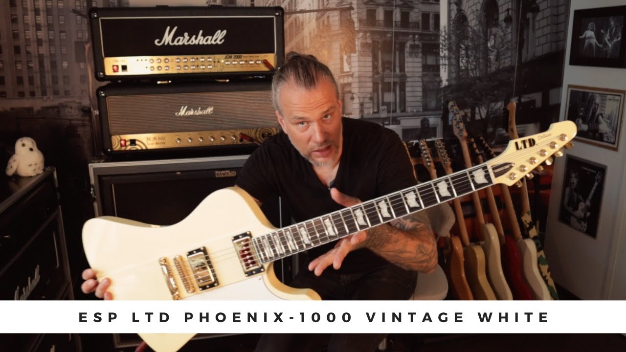 ESP LTD Phoenix-1000 Vintage White