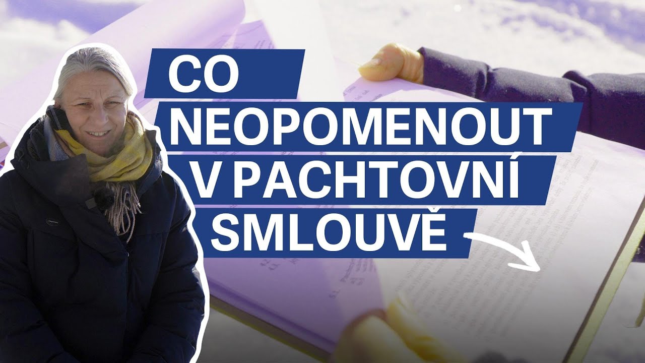 Co neopomenout v pachtovní smlouvě?