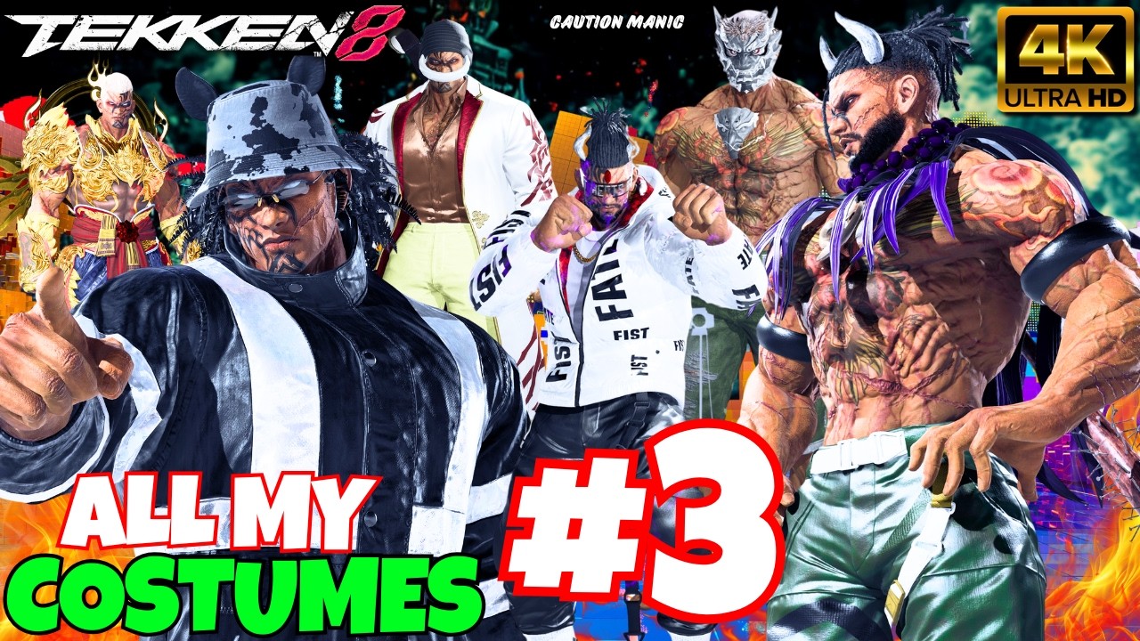 TEKKEN 8 - Anime & CUSTOMS Ideas FAHKUMRAM (PART 3)