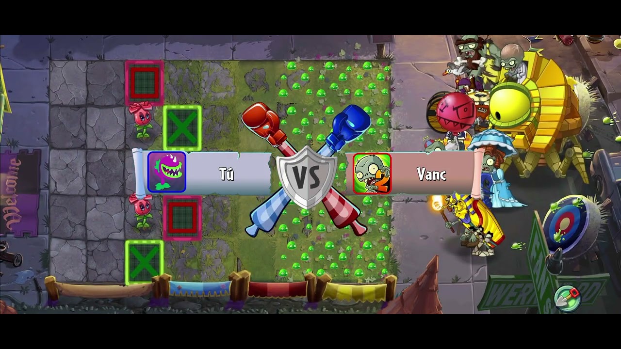 #PVZ2 2026-Arena Rosa vs Boss-4 combinaciónes-Roses Bosa Fight Tournament