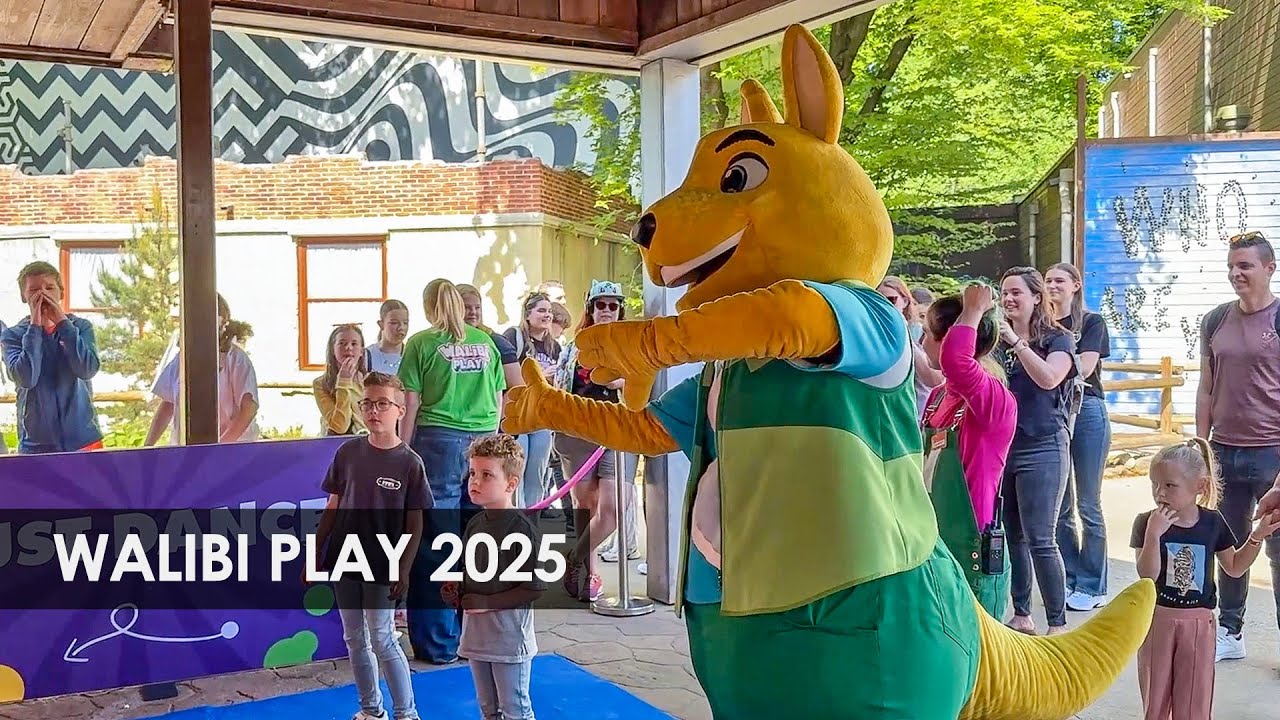 Walibi Holland: Walibi Play 2025 (compilatie) - Fortnite, Just Dance, Roblox, Hot Wheels, Minecraft