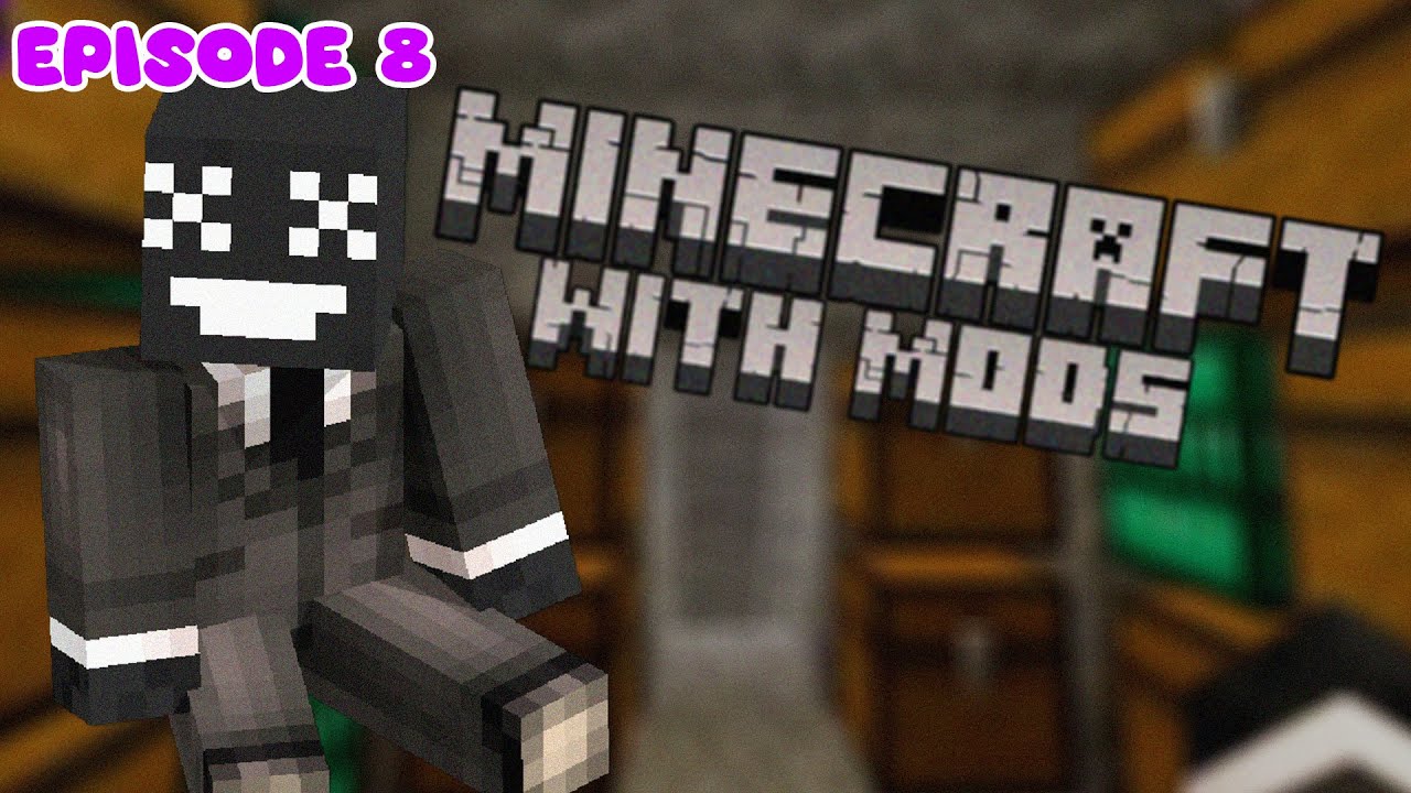 HIDDEN BASE | Minecraft With Mods #8
