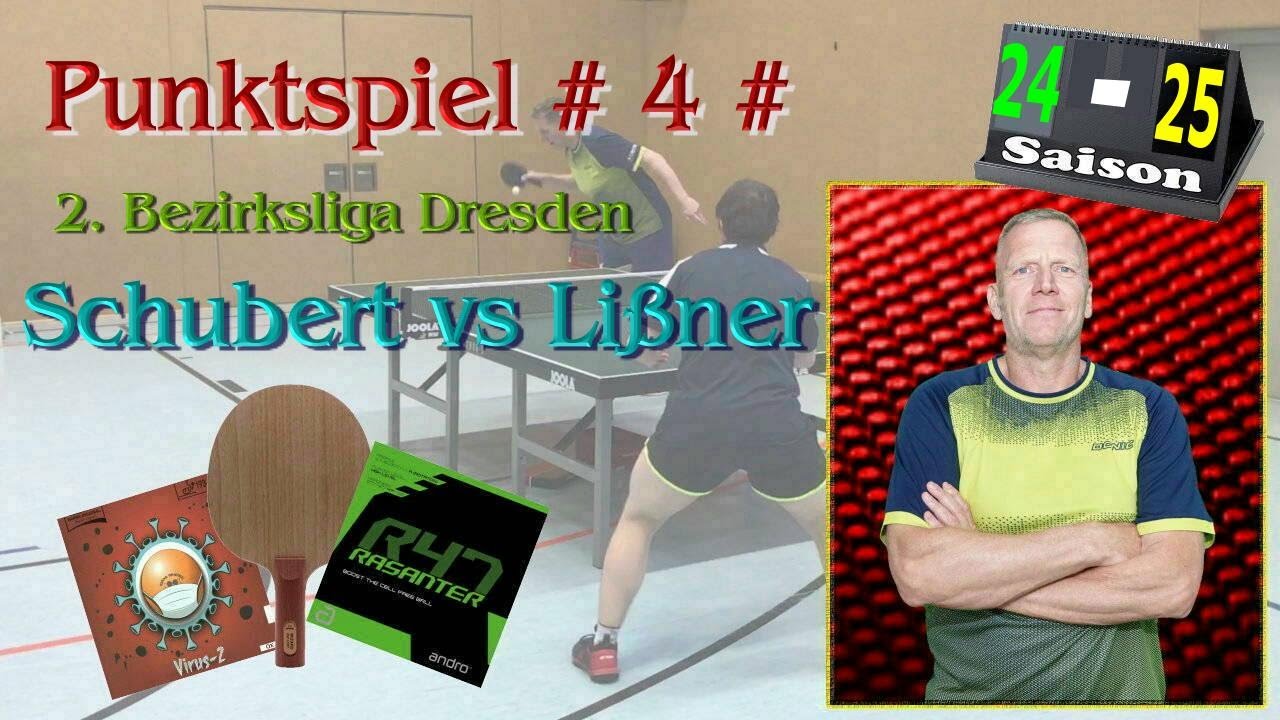 Tischtennis - Lange Noppen-Materialschlacht gegen Anti !!!