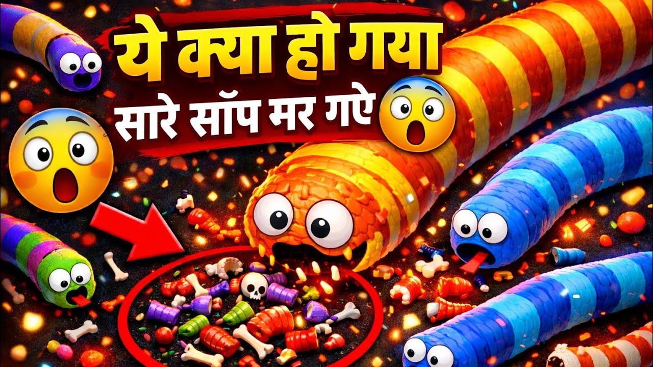 ये क्या हो गया 😯 Wormszone.io Gameplay #sehar #gaming #trending