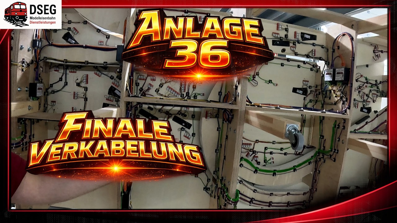 12 m² Märklin C-Gleis: Das Finale der 1,2 km Verkabelung! 🚂🛠️ (Kundenanlage 36 / Teil 10)