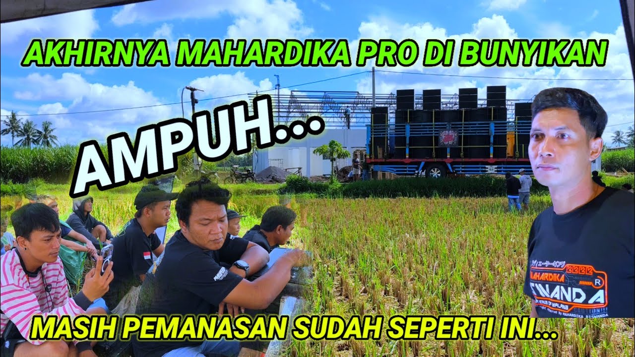 Ampuh.., Mahardika pro baru pemanasan sudah seperti ini, cak one mode serius,