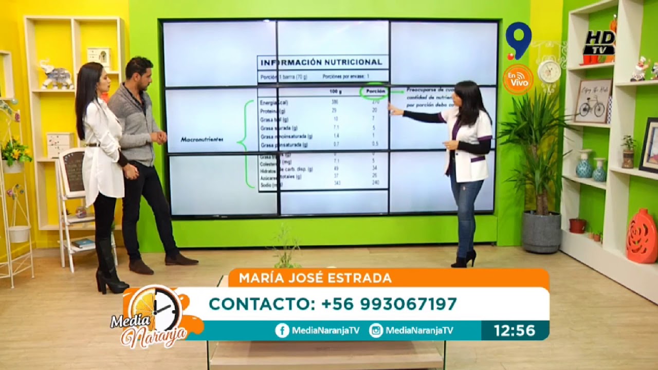 COMO LEER LA TABLA NUTRICIONAL CHILENA