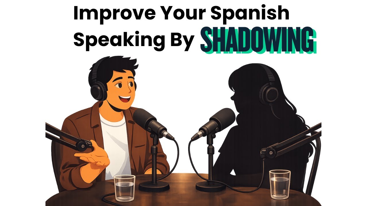 Shadowing Technique for Spanish | Speak Like a Native Faster (Pronunciation & Fluency Guide)