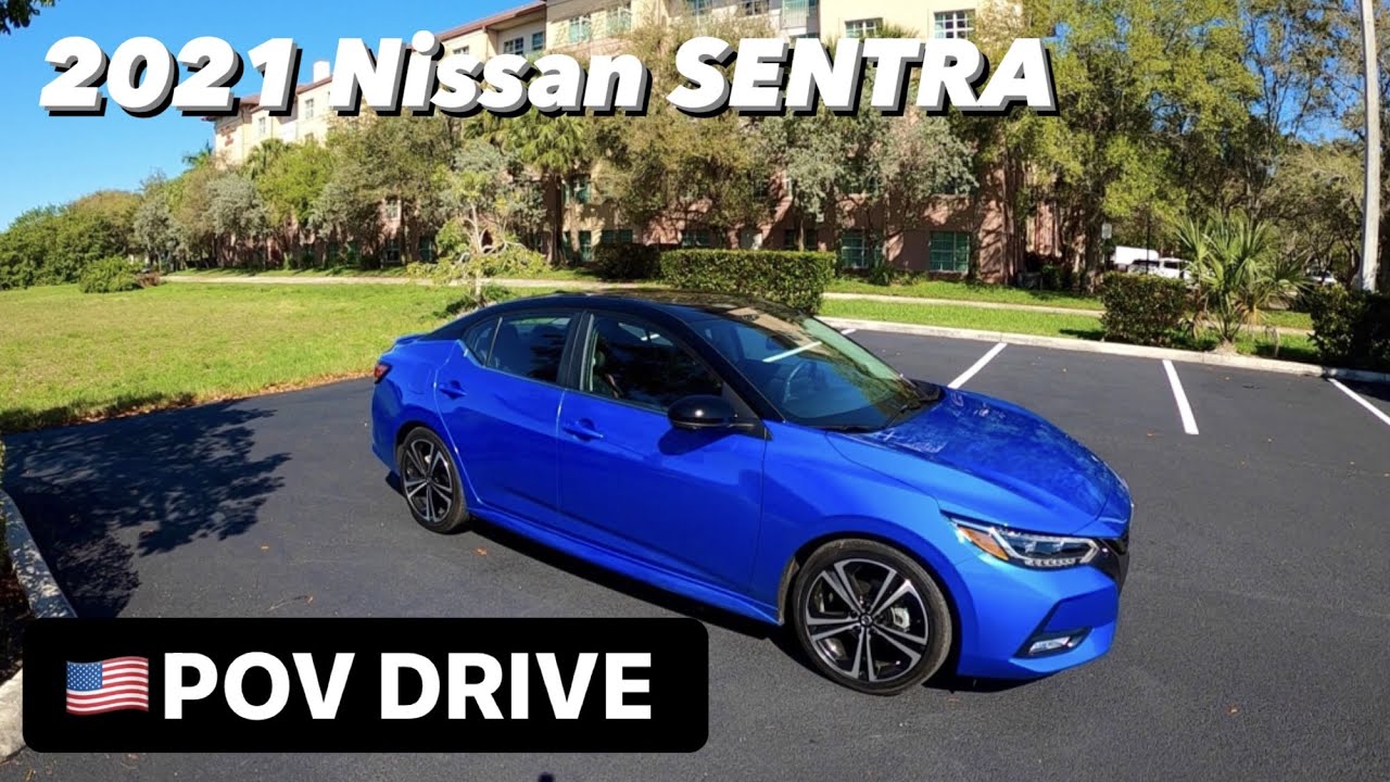 2021 Nissan Sentra SR ► POV Drive, Interior and Exterior
