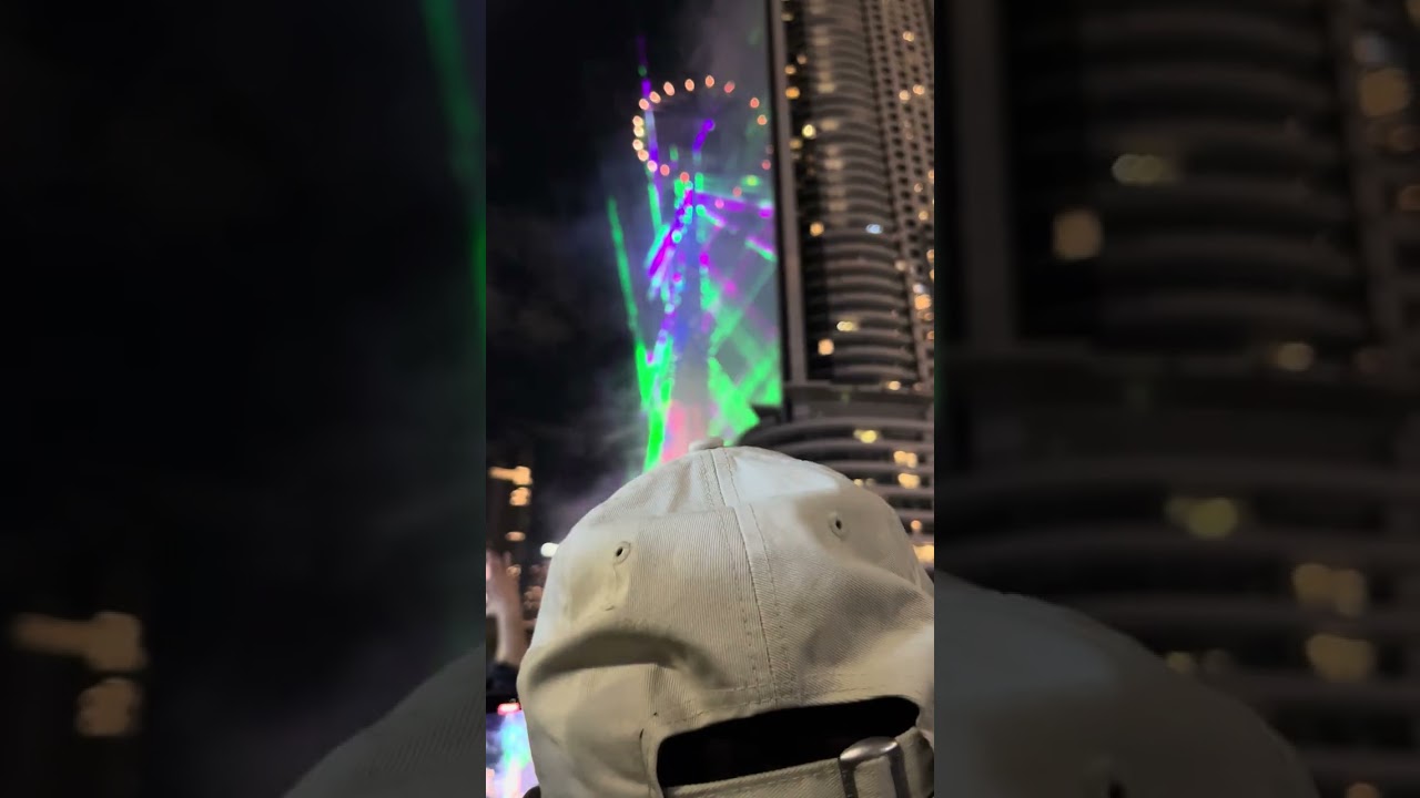 BurjKhalifaカウントダウン花火②