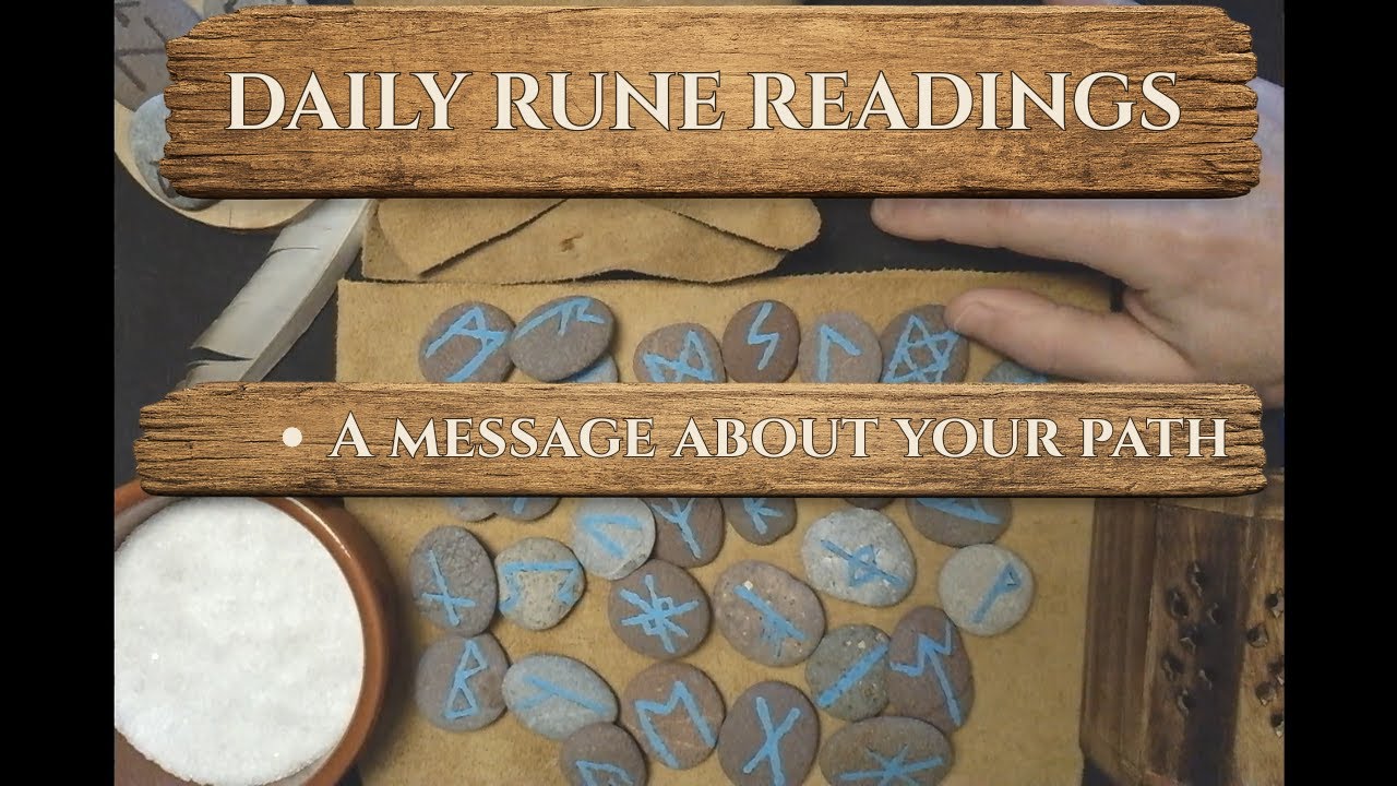 Daily Rune Reading –A message about your path | Anglo-Saxon Futhorc