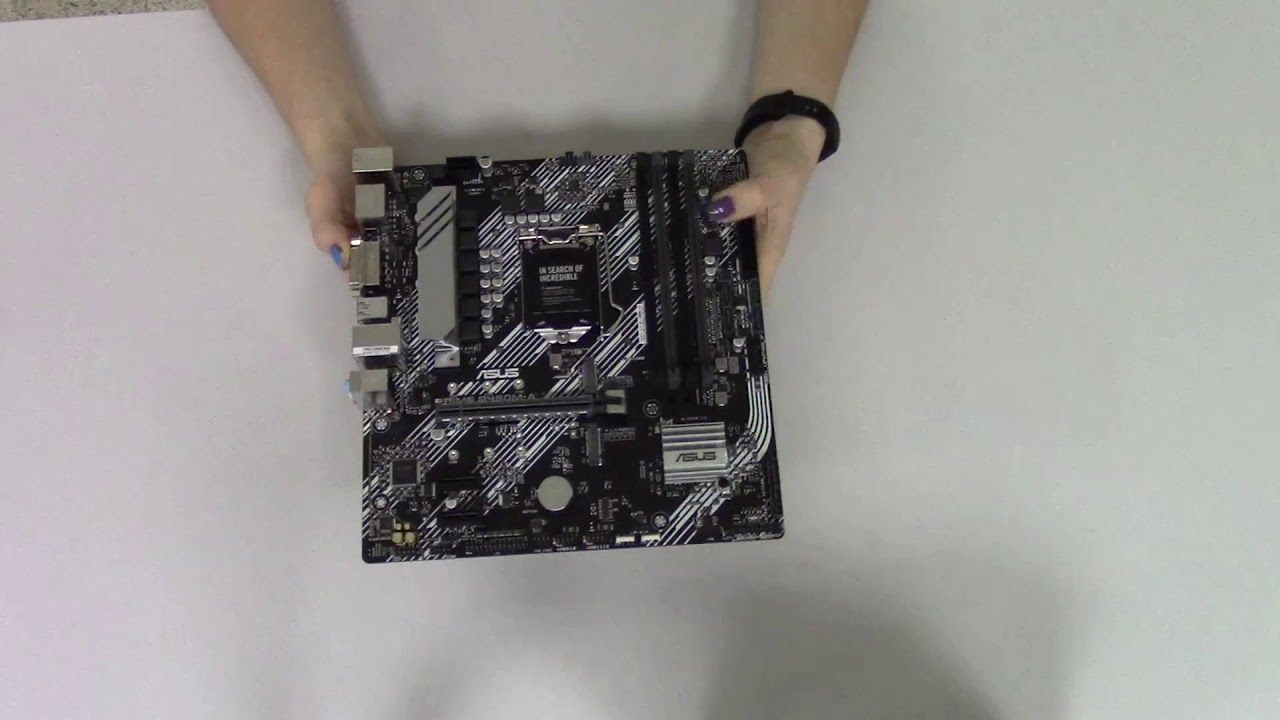 ОНЛАЙН ТРЕЙД РУ — Материнская плата ASUS PRIME B460M-A (LGA1200, mATX)