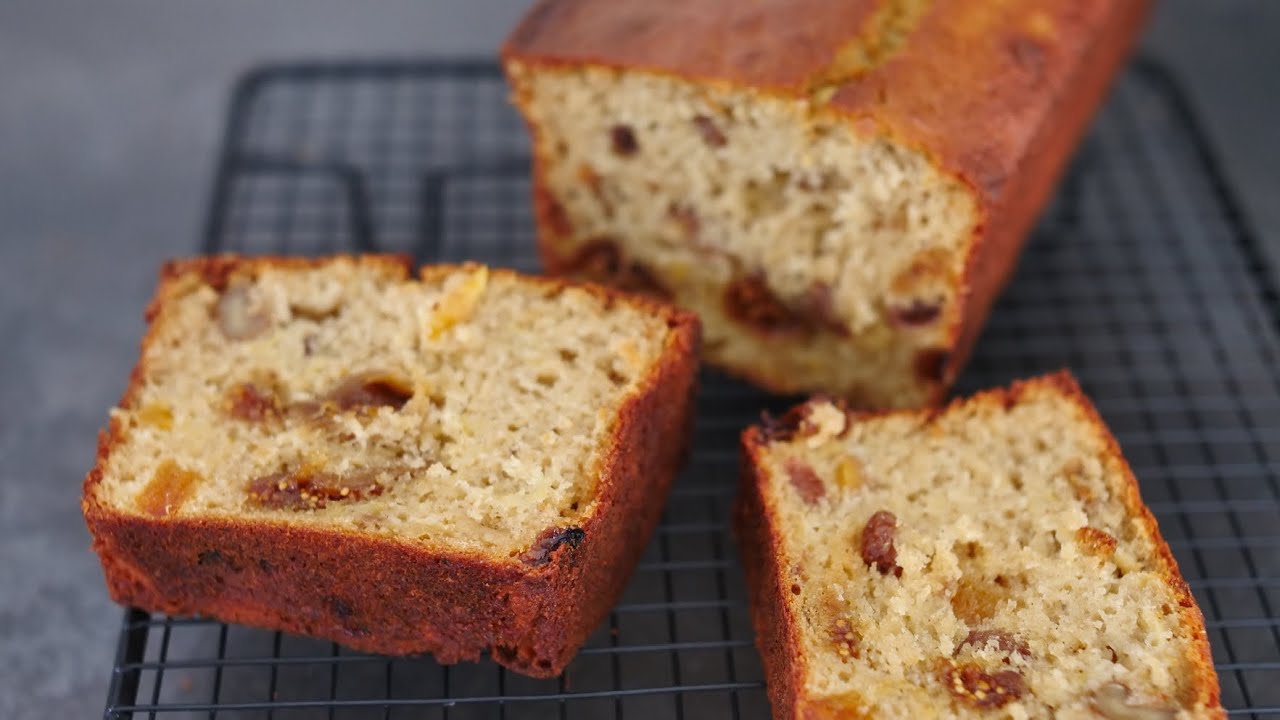 CAKE ENERGIE MOELLEUX AUX FRUITS SECS PAS GRAS