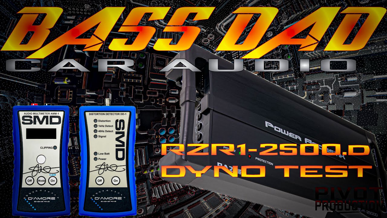 Power Acoustik RZR1-2500.D Amplifier Dyno Test & Review