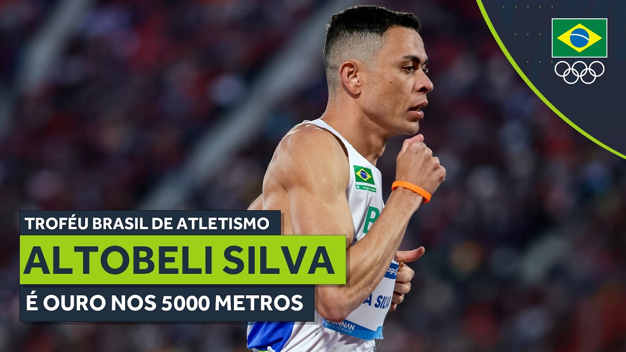 Altobeli Silva é ouro nos 5000 metros no Troféu Brasil de Atletismo