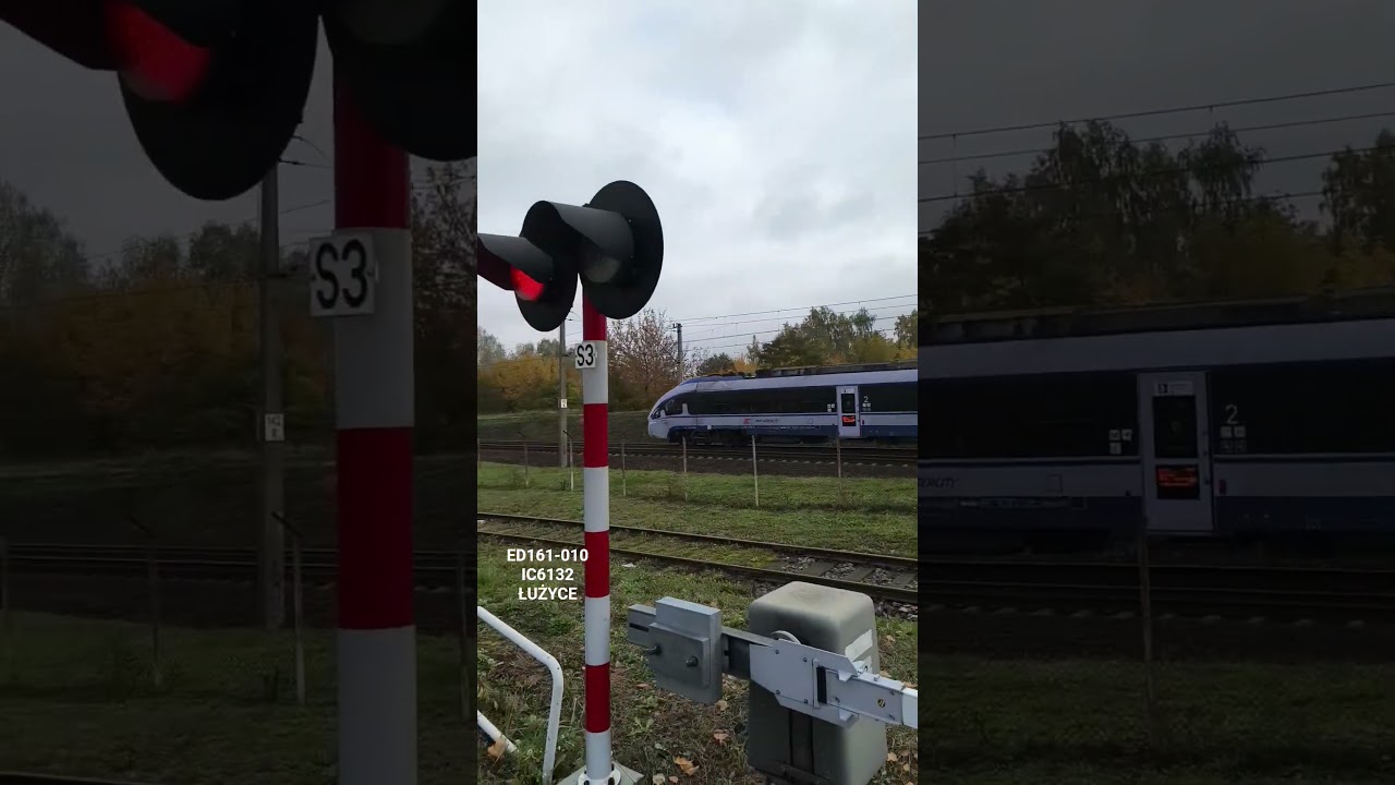 Pesa Dart (43WE/ED161-010) IC6132 ŁUŻYCE #train #railtrack #trainspotting #railway #pesa #dart #ic