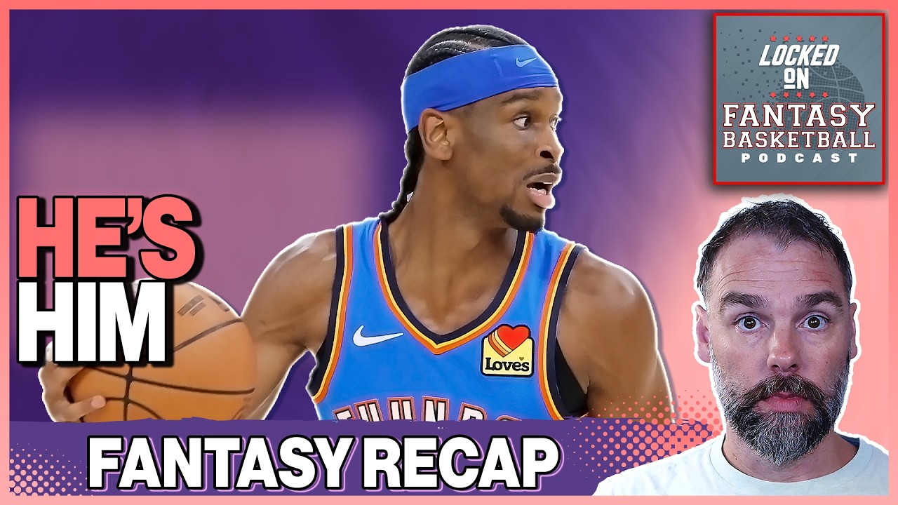 Shai & Jokic Face Off | Monday NBA Fantasy Basketball Recap