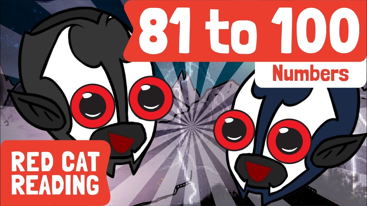 81 to 100 | Numbers For Children | Numbers Song | Made by Red Cat Reading