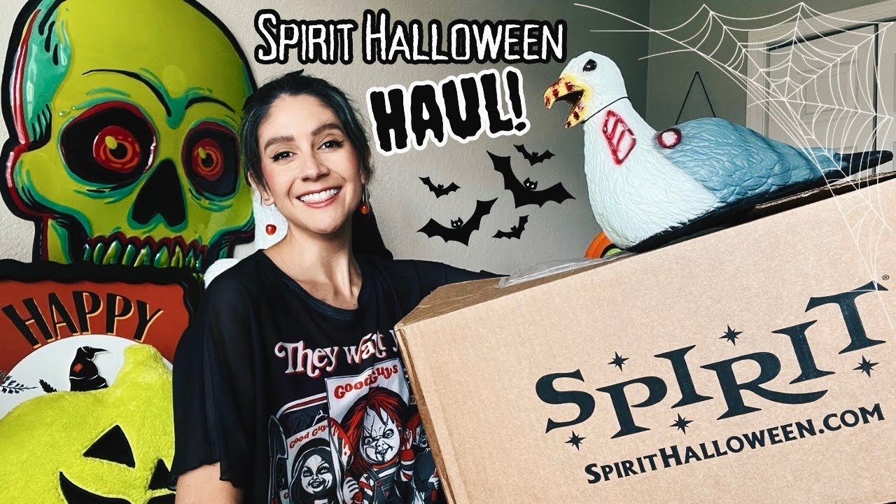 Spirit Halloween Haul & Unboxing!🎃 Haunted Mansion Decor & More!🖤 + Mini At Home & Amazon Haul!✨