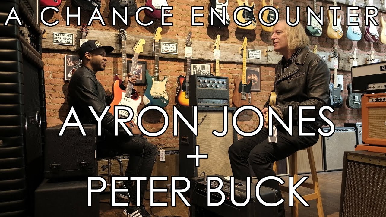 A chance encounter with Ayron Jones and Peter Buck!