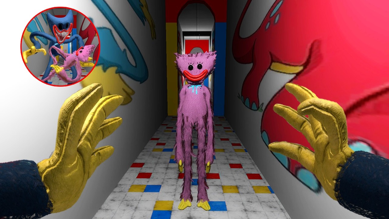 What if I Become HUGGY WUGGY and Defeat KISSY MISSY Poppy Playtime in Garry's Mod?